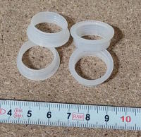 krouek plastov bl, prmr 18/20 mm, vka 7,4 mm